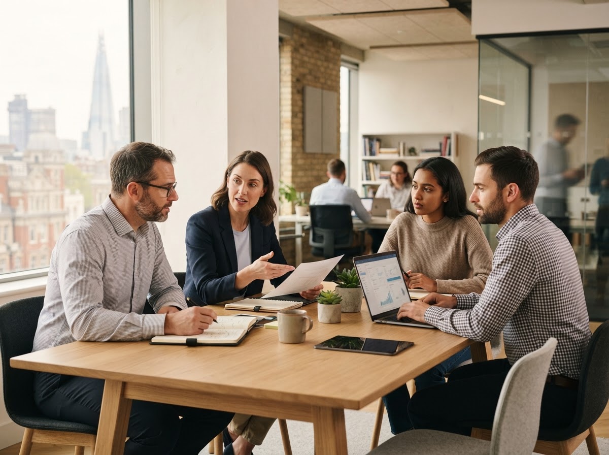 Dexteritycrown team workspace reflecting the platform's remote-first approach to data analysis